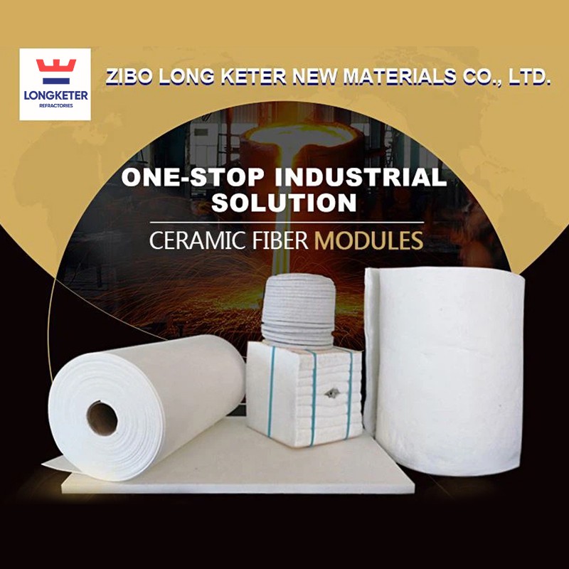 Vatrostalni izolacijski moduli od keramičkih vlakana